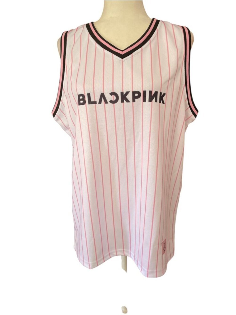 NWT BLACKPINK Basketball Jersey White SZ M World Tour K POP Merchandise Music